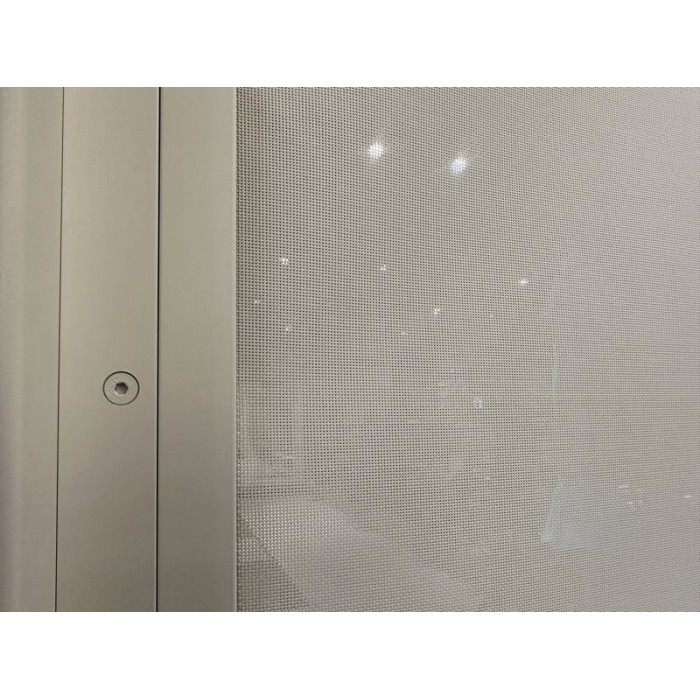 Manual Curtain Blind 400 L x 250 H cm White