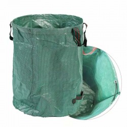 2 x Garden Waste Bag 272L - Green set of two