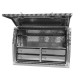 Aluminium Ute Tool Box 2.5mm 1450x530x820mm 4 Drawers Inside Vehicle Storage