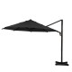 Garden Cantilever Round Umbrella for Outdoor - Sunbrella Black