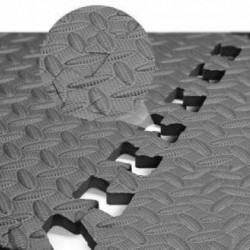 2cm thick Foam Tiles Protective Flooring Gym Mat - 24 Tiles