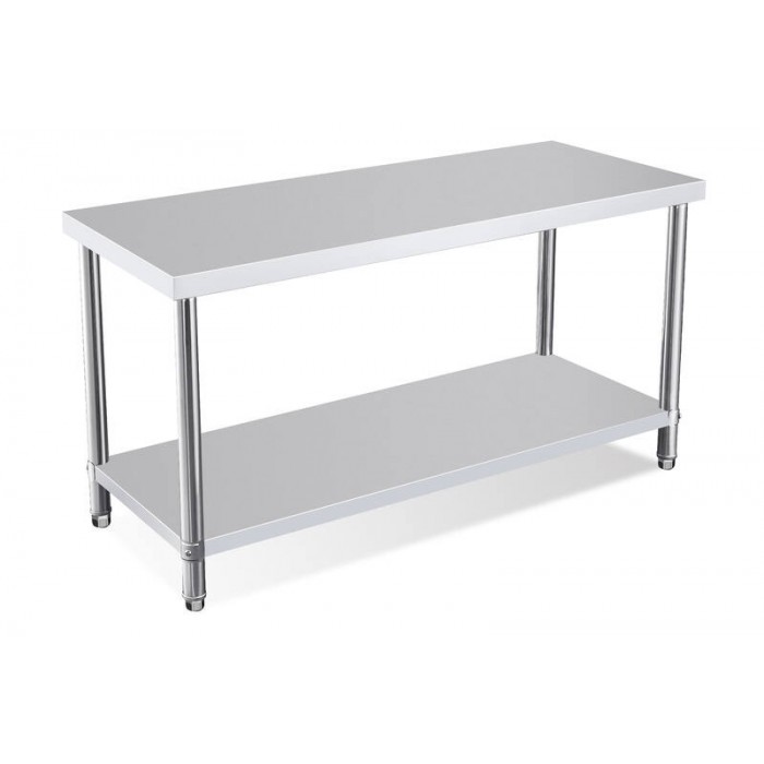 Commercial Stainless Steel Kitchen Bench 1m