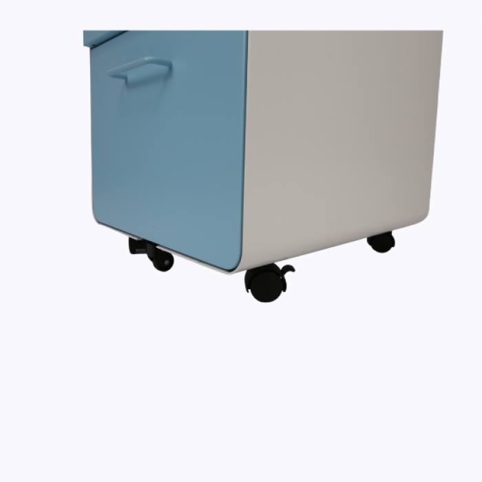 2 Drawers Mobile File Cabinet - Blue