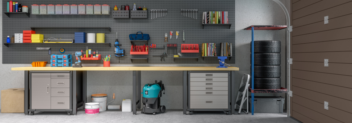 How to organise your garage faster?