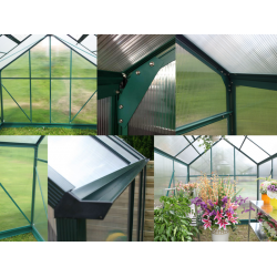 2.4m X 5.1m The Ultimate Greenhouse 6mm Twin Wall