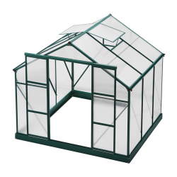2.4m x 2.2m The Ultimate Greenhouse 6mm Twin Wall