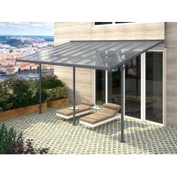 5570L x 3050W Aluminium Canopy, Patio cover, Carport, Lean To Pergola,8mm Roof
