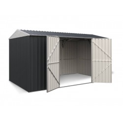 4.2m x 2.54m Garden Shed The Ranch Grey