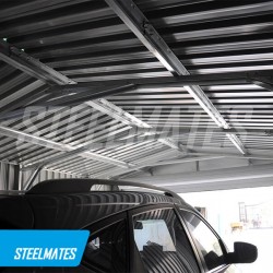 8330x3360 Extra Large Kitset Garage with Automatic Roller Door