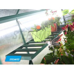 Aluminium Greenhouse Hanging Shelf 1200x300