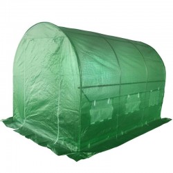 3m x 2m x 2m Tunnel Greenhouses Strong Galvanised Frame | Steelmates
