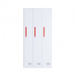 3 Doors Thin Edge Cabinet Locker Staff Work Clothes 1850*900*500mm