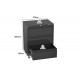 2704mm x 480mm x 2319mm Black Workshop Garage Storage Cabinet Set
